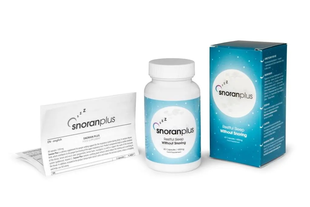 Snoran plus tabletki na lepszy sen